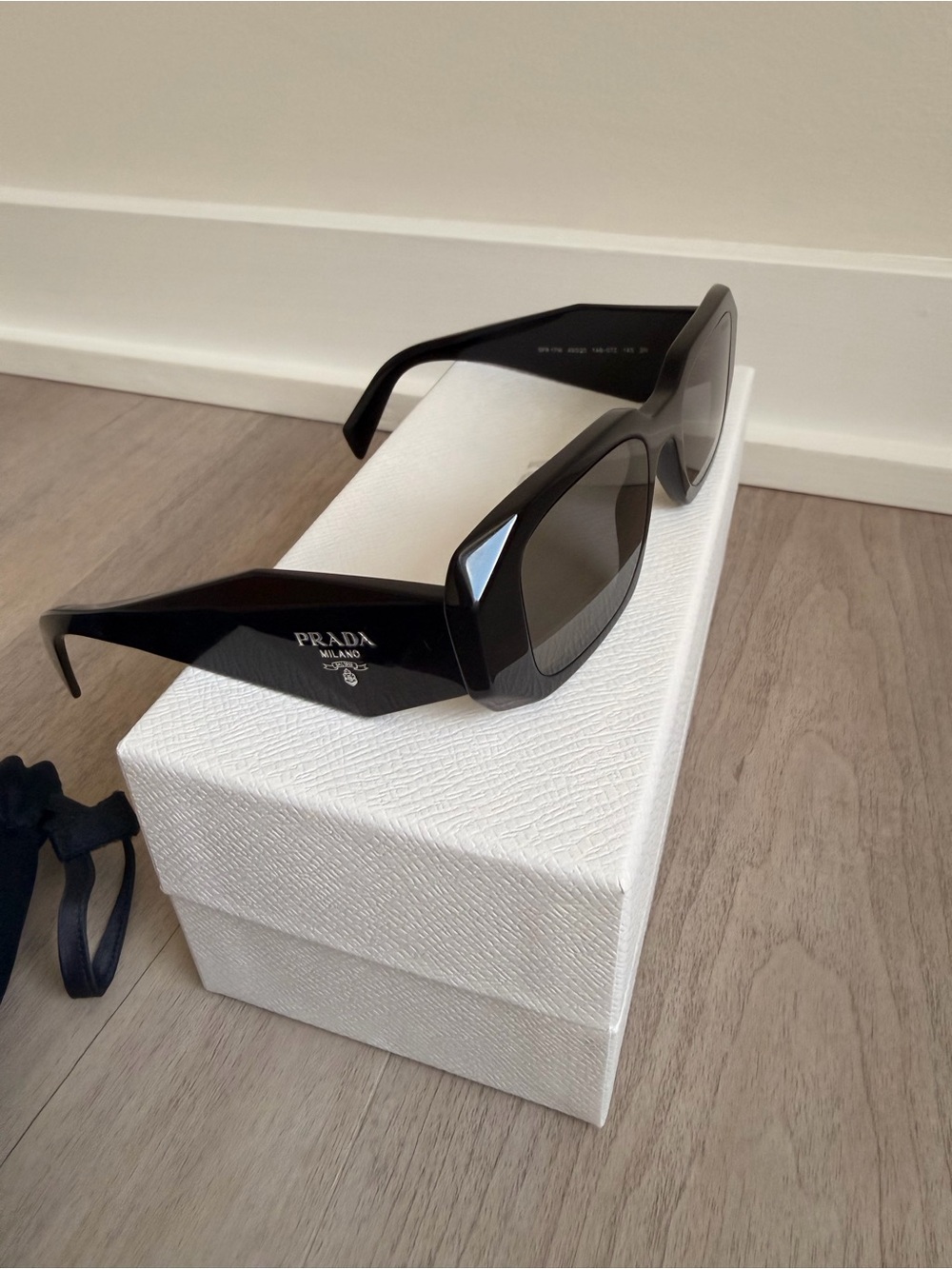Prada eyewear Black Symbole Sunglasses